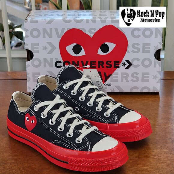 Converse Other - Converse X Comme des Garçons Play Chuck 70 Ox Canvas A01795C Men's Multi Sizes